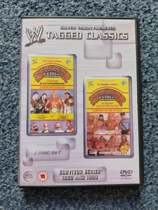 SURVIVOR SERIES 1989 1990 TAGGED CLASSICS DVD SILVER VISION WWF WWE G/VG USED 15 - Picture 1 of 4