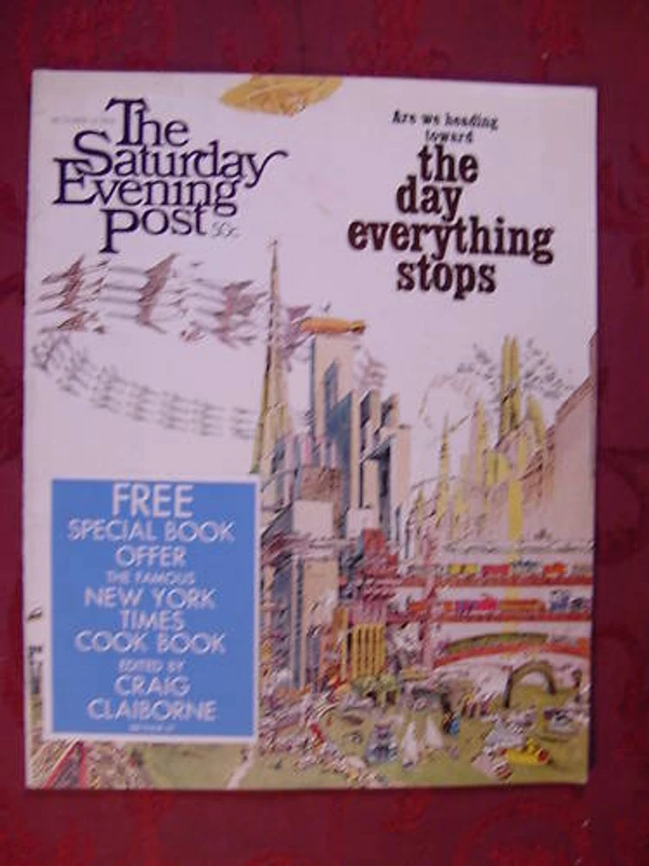 Saturday Evening POST December 14 1968 TRANSPORTATION GENE HOLTAN - Image 1 of 1