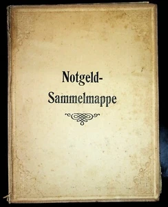 1920s Vienna Handmade notgeld Album 7 double-sided pages - Picture 1 of 7