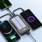 Sloar Power Bank 900000Mah 2 Usb Backup External Battery Pack Charger For Phones