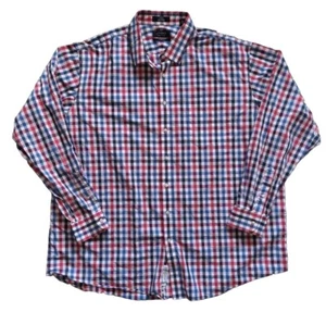 Nordstrom Men's Shop Plaid Button Down Dress LS Big & Tall Multi Shirt Size: 3XL - Picture 1 of 4