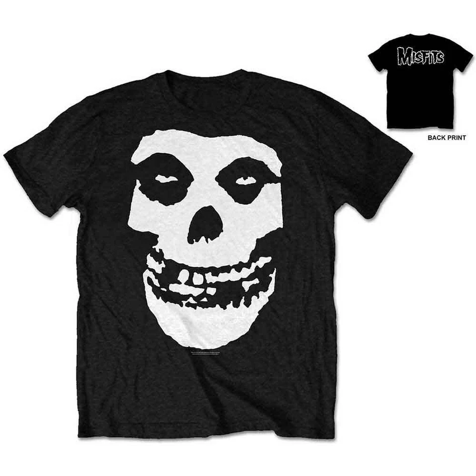 Misfits Classic Fiend Skull T-Shirt Black New - image 1 of 1