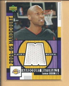 * 2004 UD Hardcourt Shooting Warm-Up LAMAR ODOM no.HM-LO lakers - Picture 1 of 1