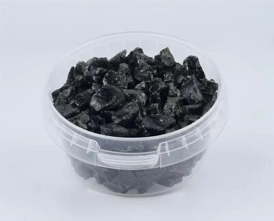 WWS Black Glass Natural Rock Basing Material 180ml Tub – Scenery Terrain Bases - Image 1 of 4