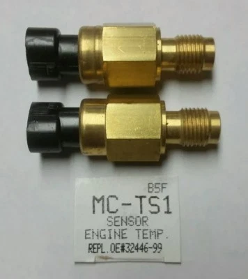 (2) NUEVO MC-TS1 reemplaza sensor de temperatura del aire del motor 32446-99 EFI Harley EE. UU.  Foto 1 de 4