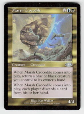 Planeshift #115 Marsh Crocodile - Image 1 of 2