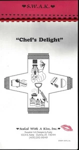 1994 SWAK Inc~ Chef's Delight~ knitting pattern booklet women's sweater S-L - Picture 1 of 2