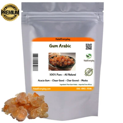 Gum Arabic Resin Granular - 100% Pure & Natural Hashab Acacia Wicca Pagan Bulk - Image 1 of 4