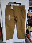 Carhartt Men’s Utility Work Pants Loose Original Fit Flannel Lined  42X32 -NEW