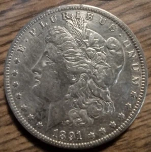 1891-O *****MORGAN DOLLAR***** REALLY NICE COIN - L@@K AT THE PICTURES     #601 - Picture 1 of 2