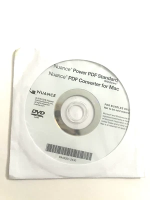 Seltener Nuance Power PDF Standard für Windows und MAC versiegelt mit Schlüssel - Bild 1 von 2