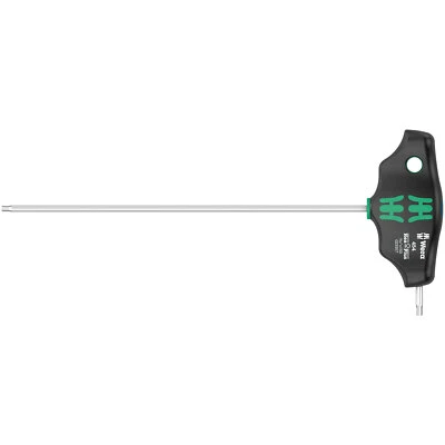 Wera 05023357001 454 Imperial T-Handle Hexagon Screwdriver Hex-Plus 3/32" x150mm - Image 1 of 2