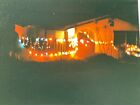 Y5 Photograph 1994 Abstract Blurry Colorful Home Christmas Lights 