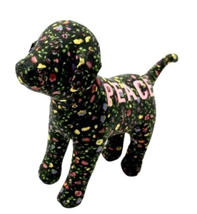 Victoria’s Secret PINK PEACE Dog 8” Plush Floral Flowers Stuffed 2009 - Picture 1 of 6