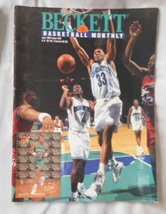 Alonzo Mourning Charlotte Hornets July 1993 Beckett Basketball Monthly #36 Vg+ - Picture 1 of 1