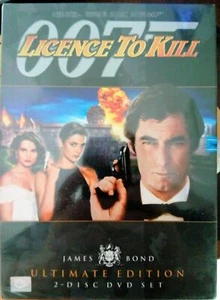 License To Kill DVD Timothy Dalton, 007 Ultimate 2 Disc Special w/ Booklet - Picture 1 of 3
