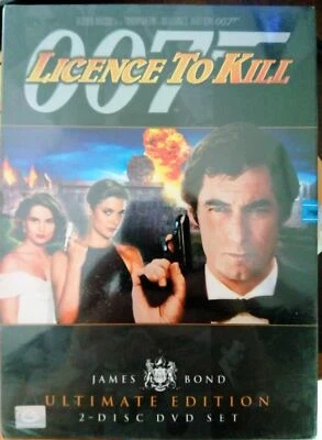 License To Kill DVD Timothy Dalton, 007 Ultimate 2 Disc Special w/ Booklet - Image 1 of 3