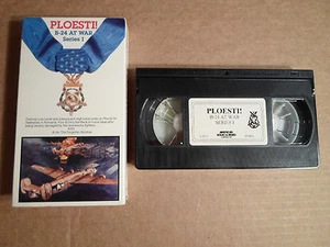 Tested ! Ploesti **The B-24 at War** VHS Series 1 WWII Fighter Jet/Plane Romania - Picture 1 of 7