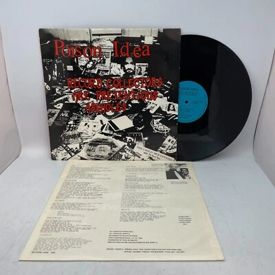 Poison Idea ‎Record Collectors Are Pretentious Aholes Vinyl LP Europe 1989 VG+ - Image 1 of 2
