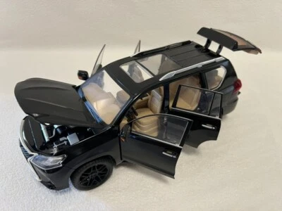 Large 1:18 Lexus LX570 Off-Road SUV Diecast Car Model Sound & Light Kids Gift - Image 1 of 4