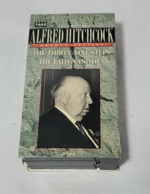 New Take 2 Alfred Hitchcock Double Feature The 39 Steps & The Lady Vanishes VHS - Image 1 of 4