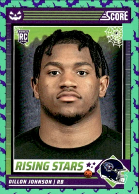 2024 Score Trick-A-Treat #16 Dillon Johnson TITANS - Image 1 of 2