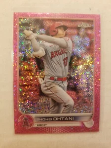 2022 Topps Chrome Shohei Ohtani #1 Magenta Speckle Refractor 350/350 Angels - Picture 1 of 2