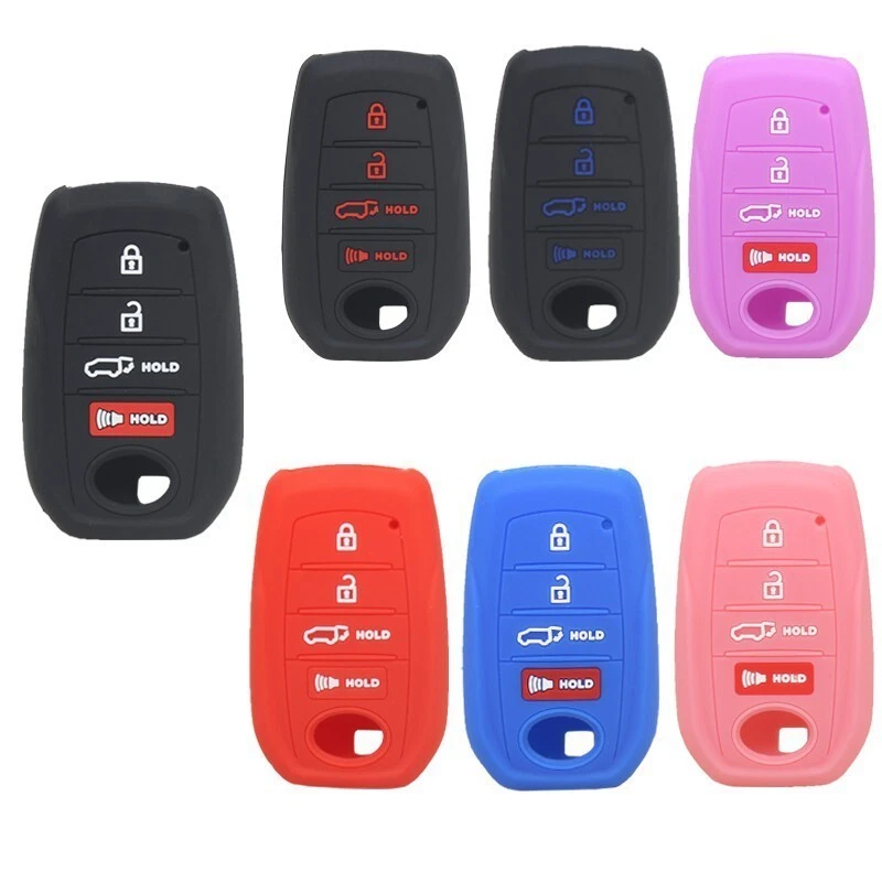 Fit TOYOTA Crown Grand Highlander Sequoia Venza Tundra Silicone Key Fob Cover - Изображение 1 из 4