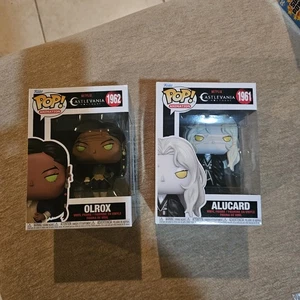 Funko Pop Animation Castlevania Nocturne Lot Alucard #1961 & #1962 Olrox - Bild 1 von 6