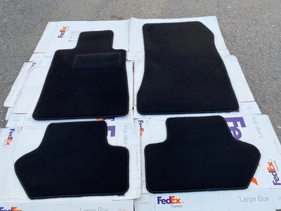 For Mercedes benz W215 CL55 AMG CL500 CL600  floor mats carpet black Set 2000-06 - Image 1 of 2