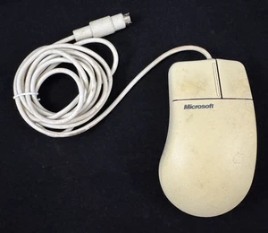 Vintage Microsoft 2-Button Mouse Port Compatible 2.1A - Picture 1 of 3