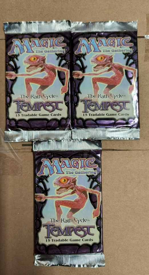 MtG Tempest Booster Pack x3 Inglés Foto 1 de 1