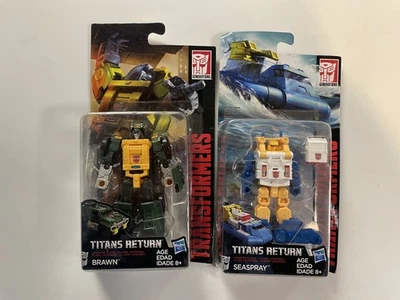 Transformers Titans Return BUNDLE Legends Class Brawn & Seaspray - Image 1 of 4