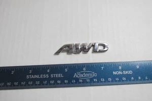 Factory 2019--2019 Toyota AWD chrome letter  emblem - Picture 1 of 4