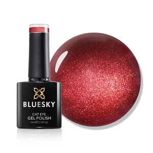 Bluesky Cat Eye Gel Polish - Velvet Burgundy - RRC05 - 10ml - Picture 1 of 6