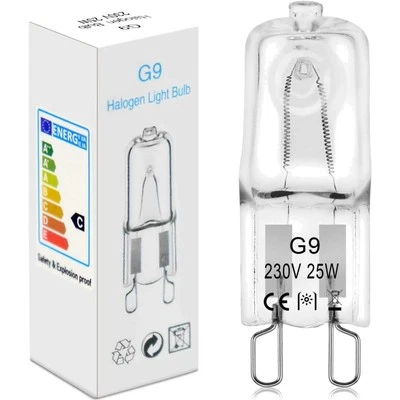 G9 Halogenlampen 25W 230V 2800K Dimmbar 4er Pack - Bild 1 von 2