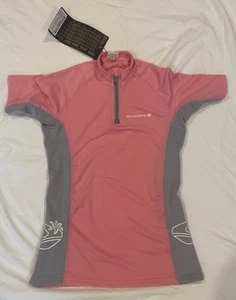 NEW Lavacore Lavaskin Women’s Short Sleeve Shirt Pink/Gray US 10 Rashguard - Picture 1 of 8