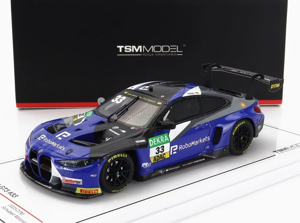 1/43 TRUESCALE - BMW - 4-SERIES M4 GT3 TEAM SCHUBERT MOTORSPORT N 33 TSM430770 - Immagine 1 di 1