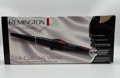 Remington Lockenstab Silk CI96W1, kegelförmig, hochwertige Keramikbeschichtung