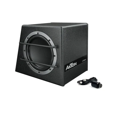 AXTON ATB20A - 20cm Auto Aktiv Gehäuse Subwoofer/Basskiste mit Passivmembran - Bild 1 von 2