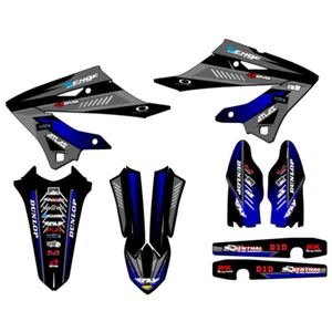 2023-2025 YZ 125X SURGE Black Senge Graphics Kit Compatible with Yamaha - Picture 1 of 10