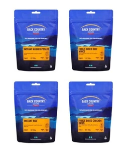 BACK COUNTRY CUISINE FREEZE DRIED MEALS - MEAL COMPLEMENTS - CAMPING FOOD - Picture 1 of 23