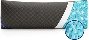 YZ HOME Long Body Pillow for Adults - Firm Body Pillow Insert with Shredded Blue - Picture 1 of 9