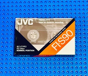 VICTOR/JVC FI-S 90 TYPE I BLANK CASSETTE TAPE (1) (SEALED) - Picture 1 of 3