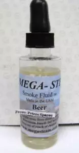 Mega-Steam Smoke Oil with Beer Smell 60ml Dropper Bottle - Picture 1 of 1