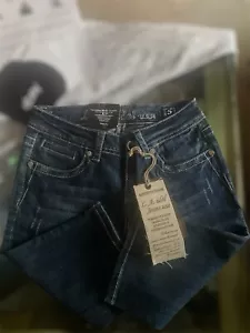 L.A. IDOL USA Women’s Juniors Denim Bermuda Walking Jean Shorts SZ 5 - Picture 1 of 13