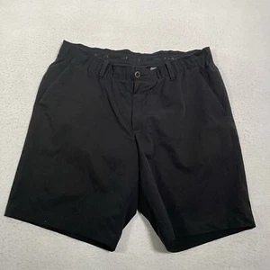 Under Armour Shorts Men's Size 40 Black Golf Chino Heat Gear - Picture 1 of 5