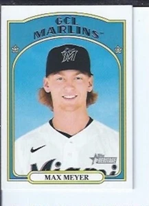 Max Meyer 2021 Topps Heritage Minors SP - Picture 1 of 1