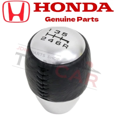 HONDA S2000 AP1 AP2 Genuine 6-Speed Manual Leather Shift Knob 54102-S2A-040 - Image 1 of 3