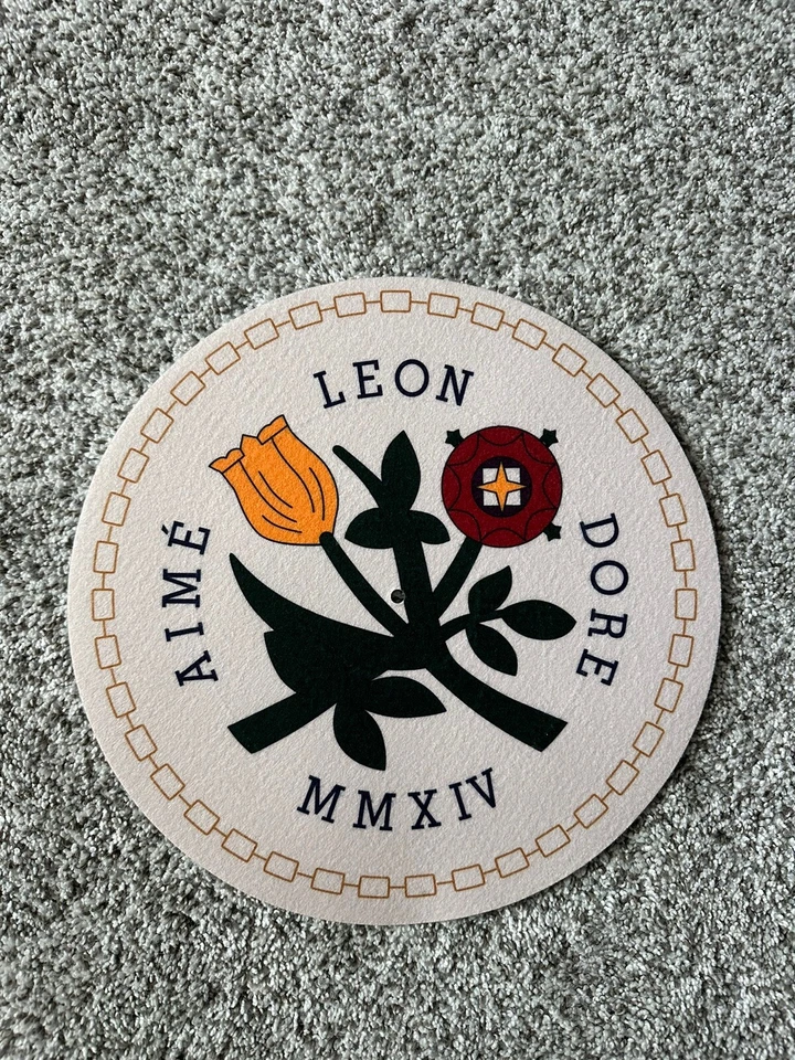 Aime Leon Dore Queens Crest Slip Mat - White - Image 1 of 1